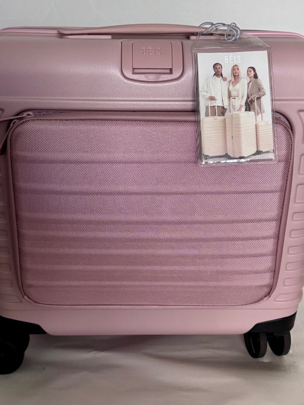 RARE! NWT BÉIS Kids Mini Roller Suitcase in Atlas Pink - DISCONTINUED! - Picture 3 of 13